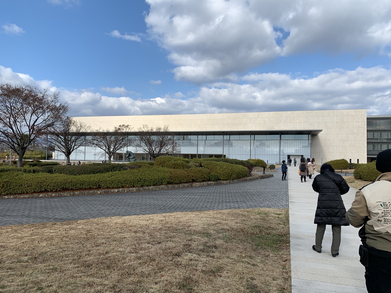 The Heisei Chishinkan exhibition wing at Kyoto National Museum, photographed in 2020.